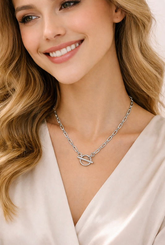 Fleur D’Estime – Gliederkette „Bold Grace“ (Silber)