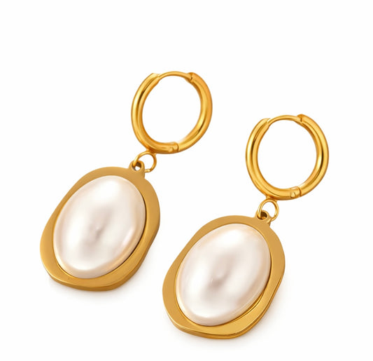 chmuckset „Fleur d’Estime“ – 18K vergoldet, Edelstahl