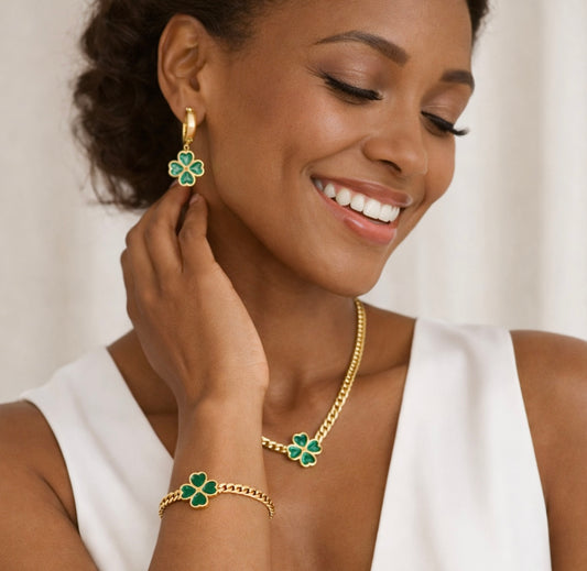 Chance Éternelle“ Schmuckset von Fleur D’Estime