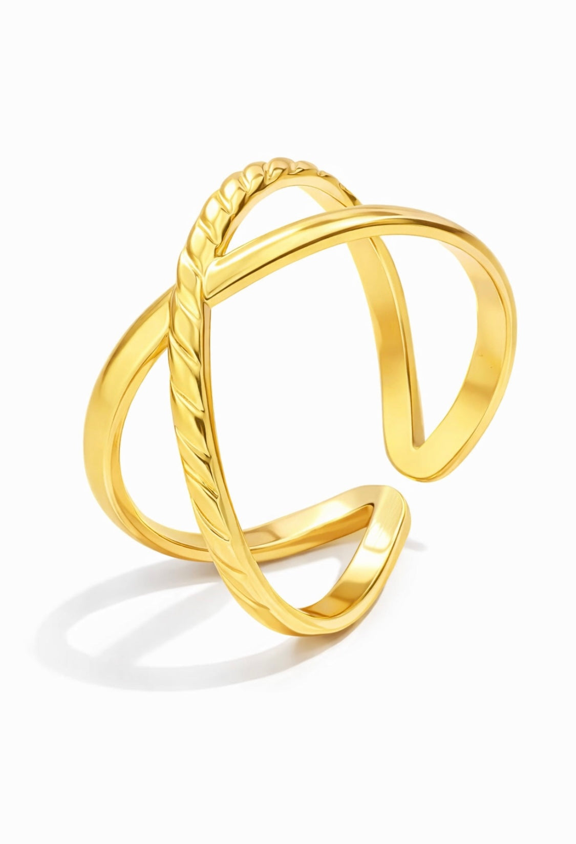 Fleur D’Estime – Ring „Doré Tressé“