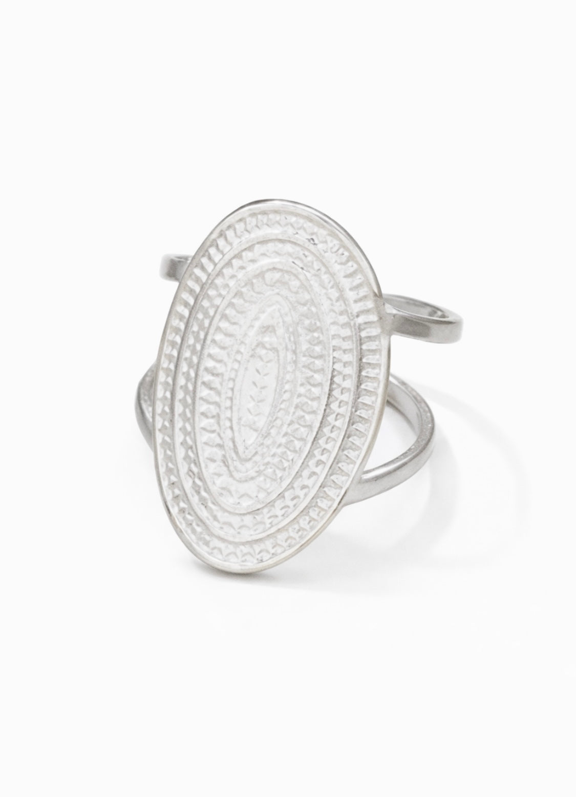Fleur D’Estime – Ring „Ovale Mystique“ Silber
