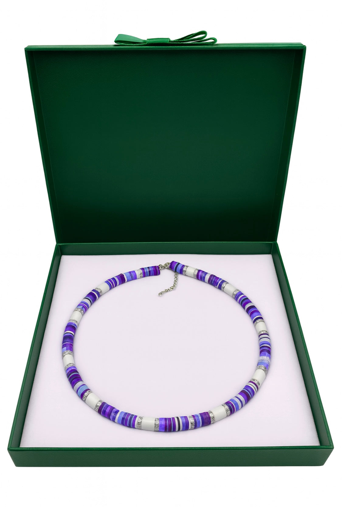 Handgefertigte Halskette „Viola“ – Limitierte Auflage