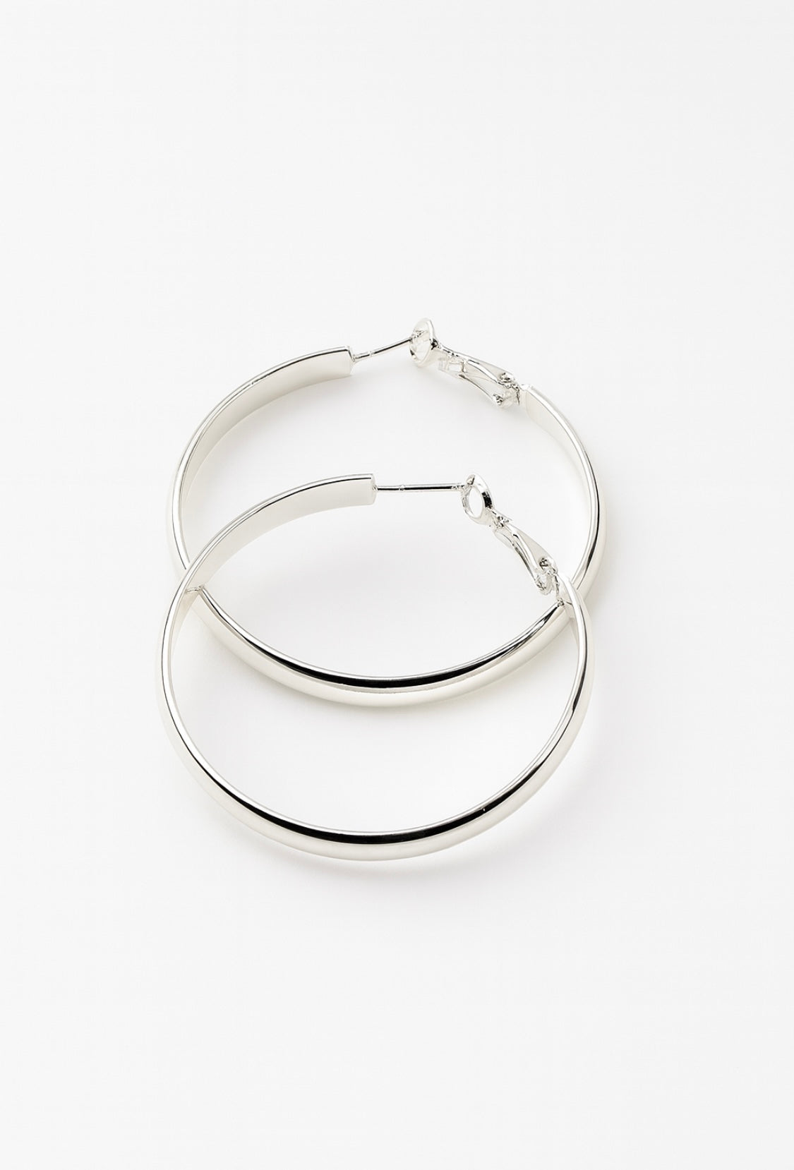 Klassische Creolen – 925 Sterling Silber