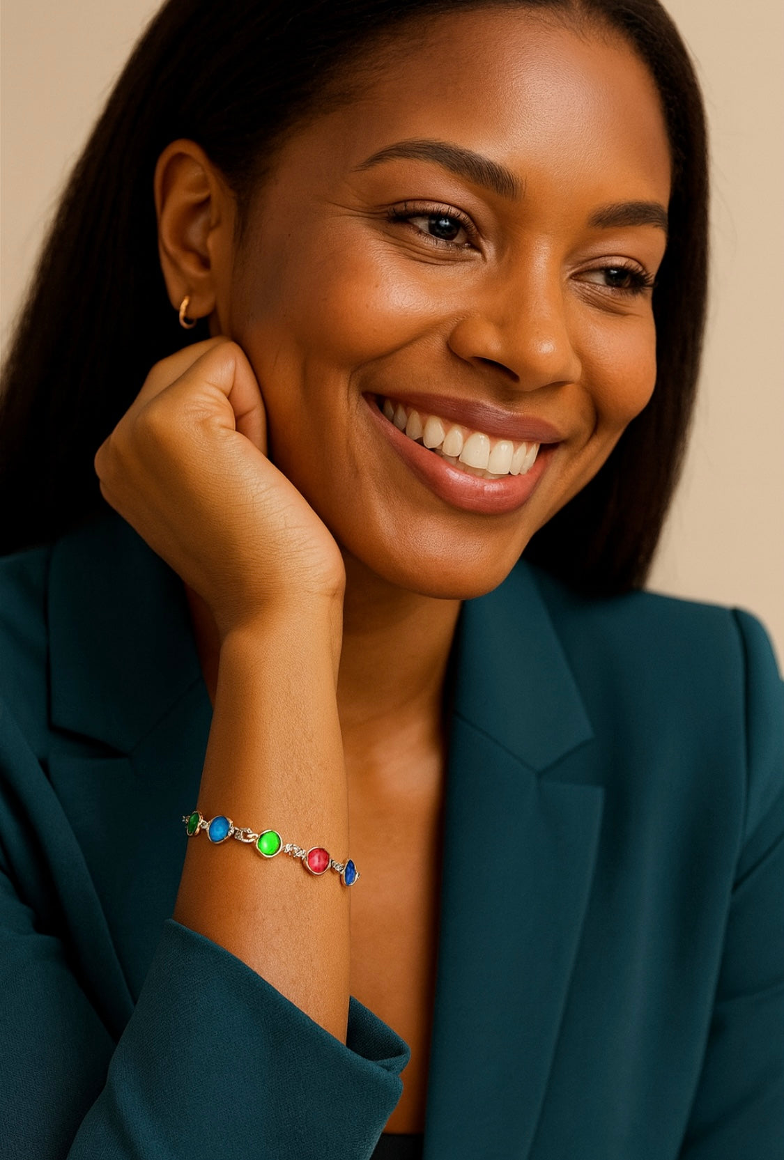 Farbstein-Armband – Fleur d’Estime Kollektion