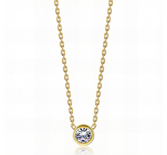 Halskette „Lumière“ – 18 Karat vergoldet