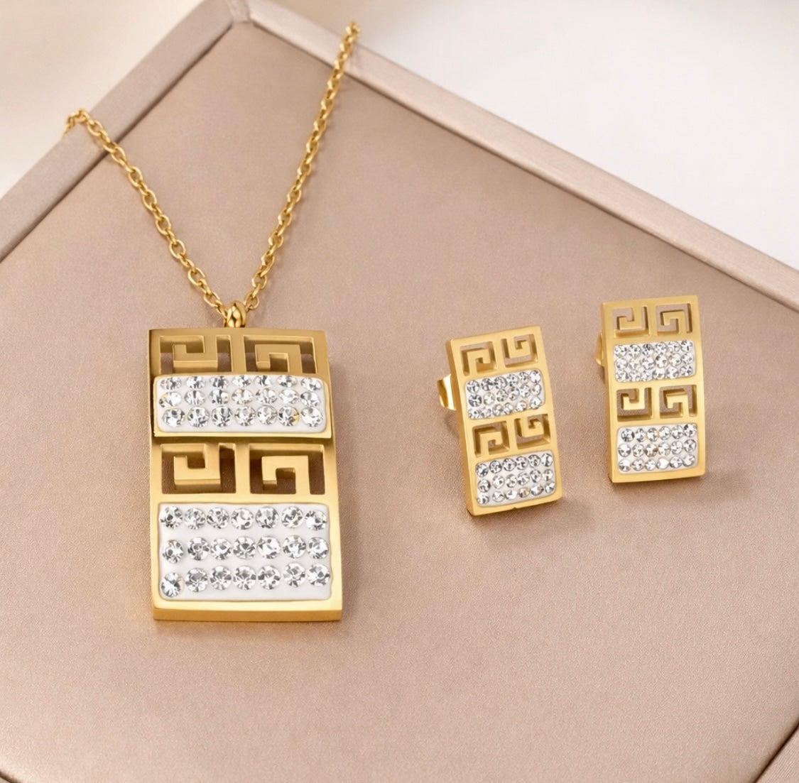 Geometria“ Schmuckset von Fleur D’Estime