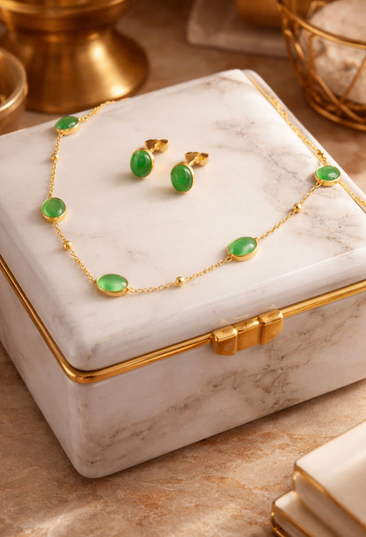 Fleur D’Estime – Set „Émeraude de Grâce“