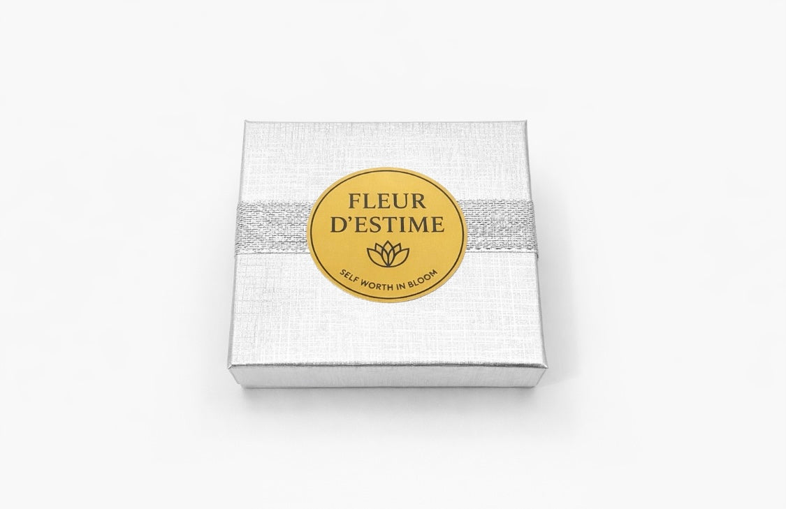Glücks-Brosche Kleeblatt – Fleur d’Estime
